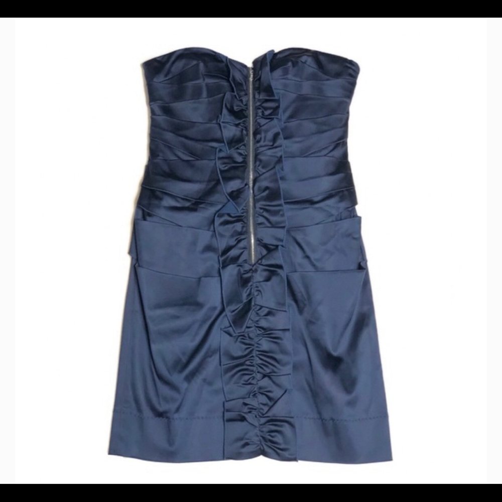 Phoebe Couture Ruffle Strapless Dress